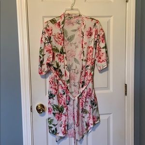 Floral Bathrobe